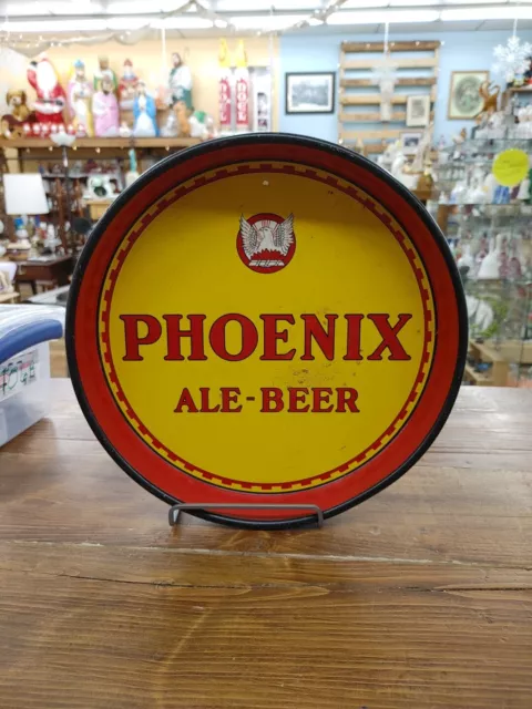 Phoenix Beer Ale Serving Tray Phoenix Brewery Co Vintage Buffalo Beer 13"