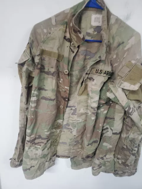 Small Regular ARMY OCP USAF IMPROVED HOT WEATHER jacket UNIFORM top SCORPION