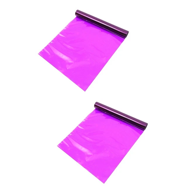 2x Zellophan Geschenk Wrap Floral Verpackung Papier Bouquet Wrapping Papier