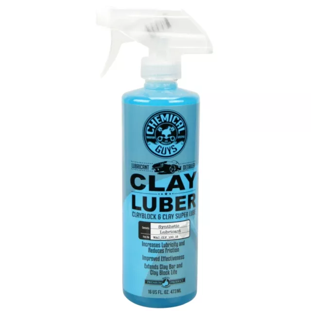 EUR27,25/L) Chemical Guys Luber - Gleitmittel für Reinigungskneten 473 ml