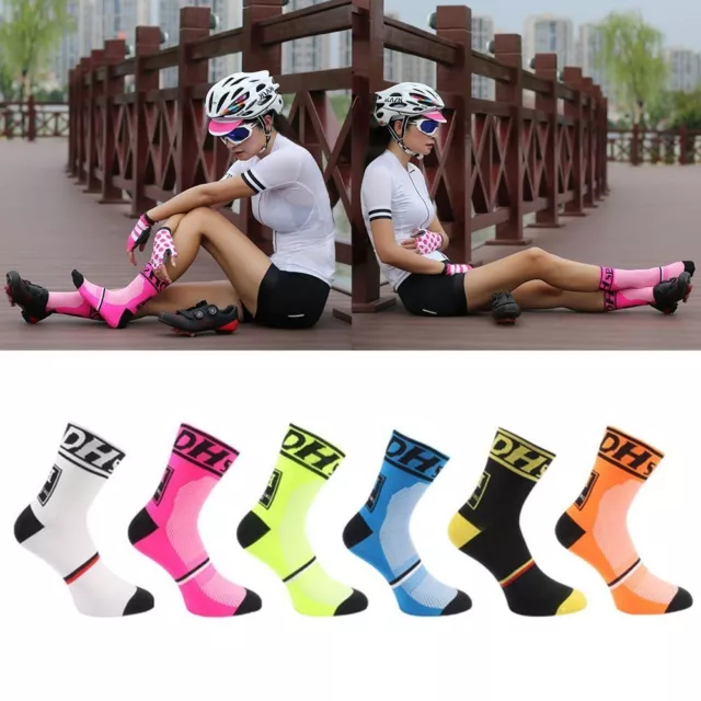 1 Pair Deodorant Sports Socks Breathable Bicycle Sock Cycling Socks  Bicycle