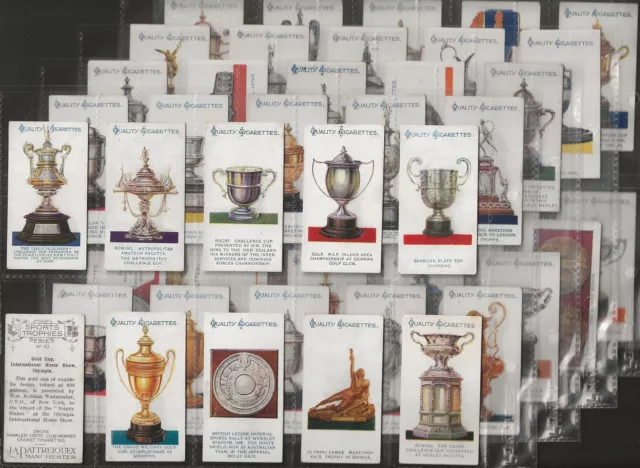 Pattreiouex-Full Set- Sports Trophies (50 Cards) All Scanned