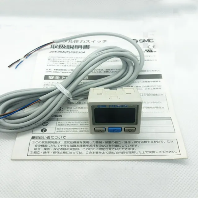 SMC ISE30A-01-N-L Digital Display Pressure Switch New ✦KD