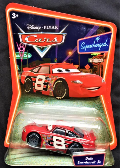 Disney Pixar Cars Supercharged Series Dale Earnhardt Jr Diecast Scale 1:55 RARE!