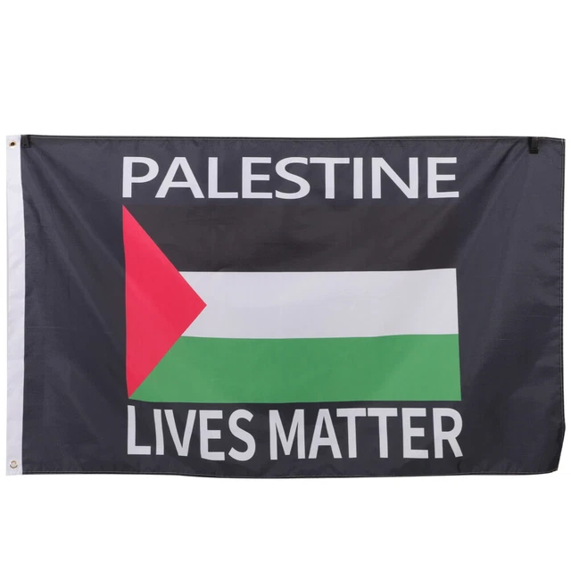 PALESTINE POLYESTER FLAG Palestinian Yard Sign Garden Decor Car EUR 13,07 PicClick IT