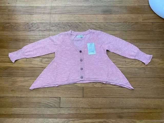 Next Girls Pink Sparkly Cardigan Top Age 3-4 Years