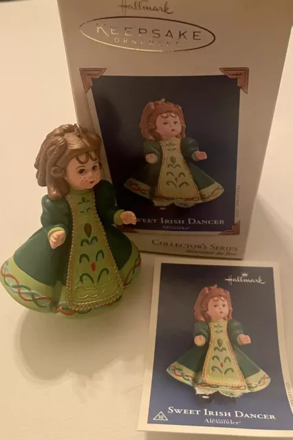 Hallmark Madame Alexander Sweet Irish Dancer Christmas Ornament 2005