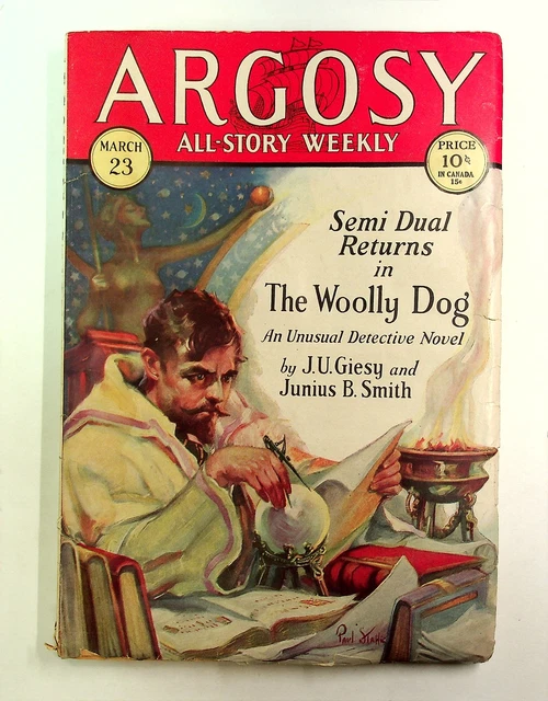Argosy Part 3: Argosy All-Story Weekly Mar 23 1929 GD- 1.8