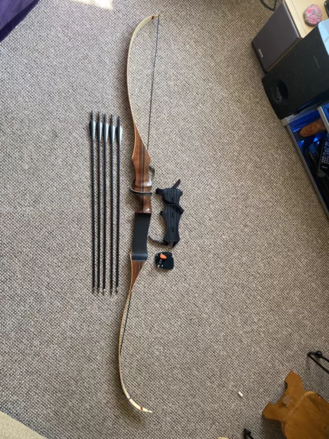 used recurve bow archery equipment