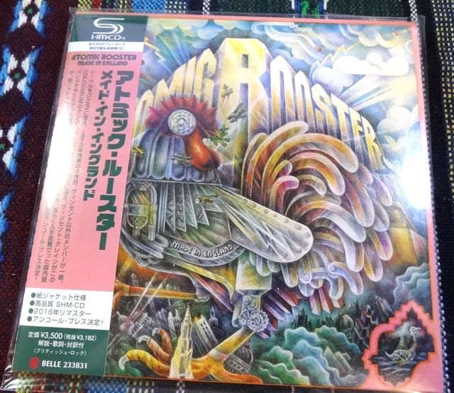ATOMIC ROOSTER - Made In England - Japan Mini LP SHM CD 2023 BELLE