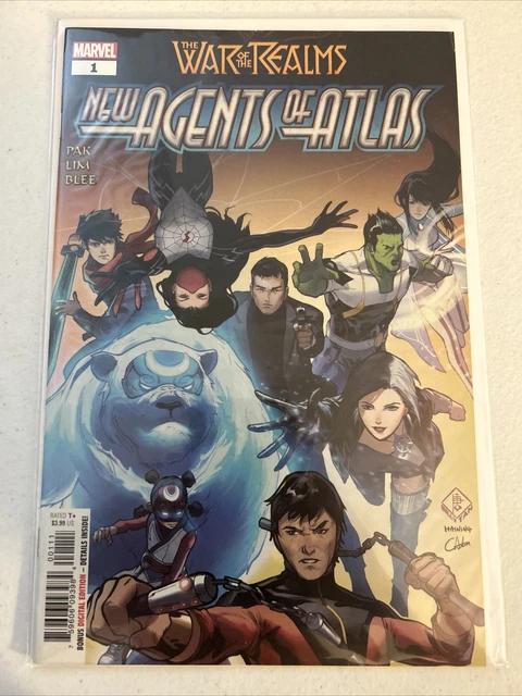 War Of The Realms New Agents Of Atlas #1 Marvel Comics