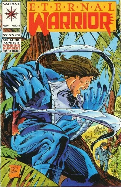 Eternal Warrior #16 Valiant Comics November Nov 1993 (VFNM)