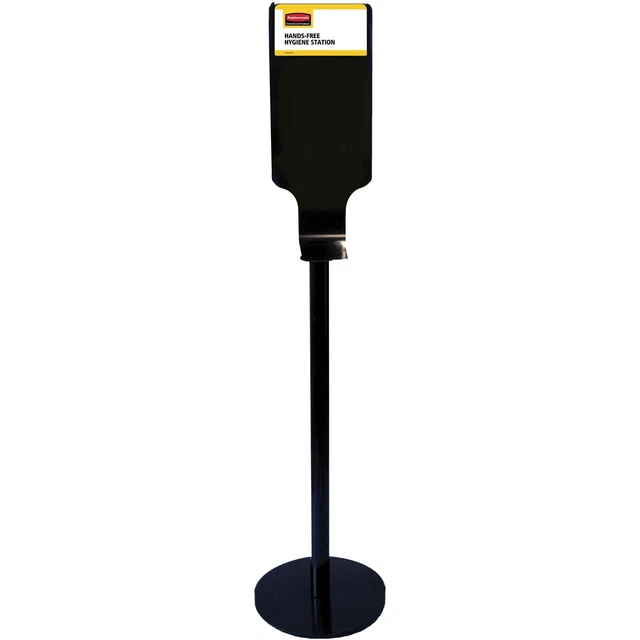 Rubbermaid Commercial Fg750824 Floor Stand,Black,59-1/4" H