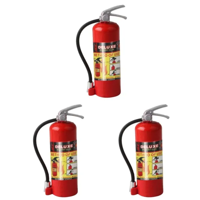 3 unidades báscula de plástico 1:10 extintor de incendios para axial scx10 rc4wd d90 rc