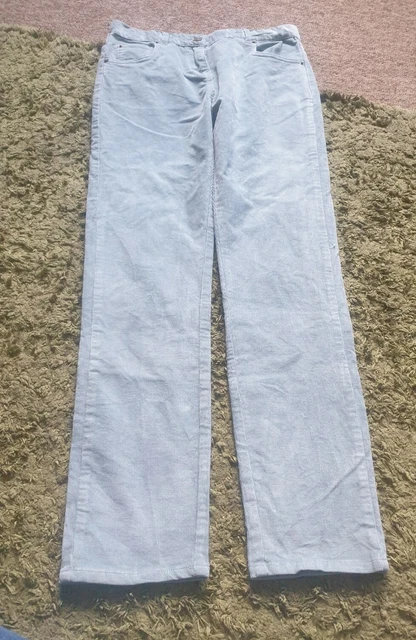 Pantaloni con corda verde pallido John Lewis età 12 anni