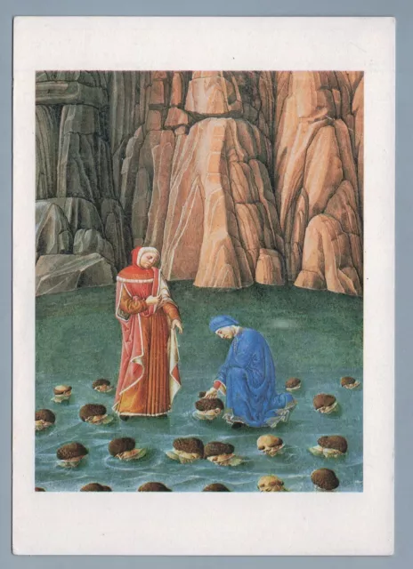 CR1455f - Cartoline tematiche: Scene della Divina Commedia - Biblioteca Vaticana