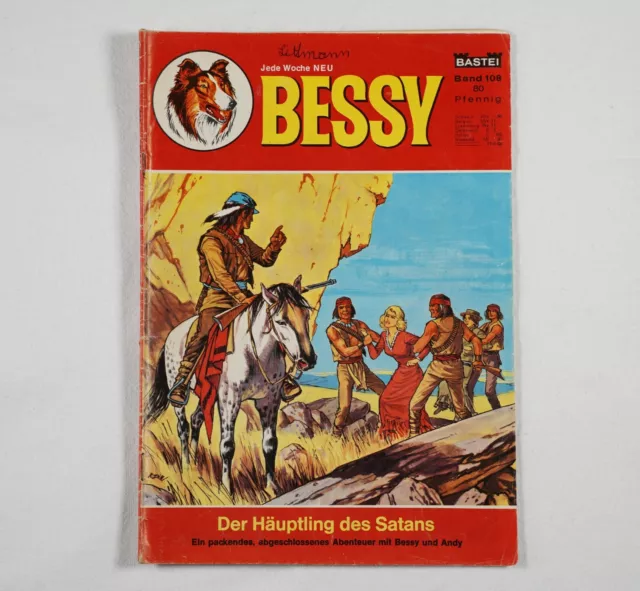 Bessy Comic Heft Nr. 108, Z2, Bastei Verlag