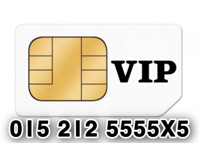 VIP Sim Karte Nummer handy deutschland 5555X5