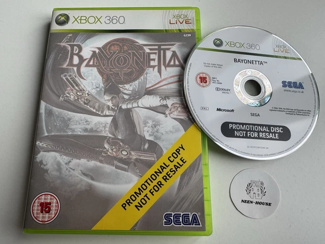 Bayonetta – Xbox 360 – PAL – Promo Press – Sega – Bon état