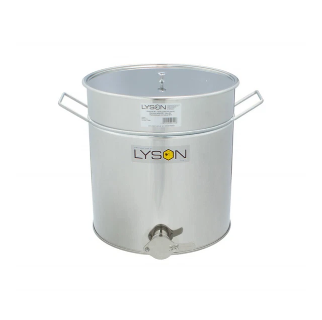 Abfüllbehälter aus Edelstahl 50 Liter für Honig (ca. 70 KG) und Lebensmittel
