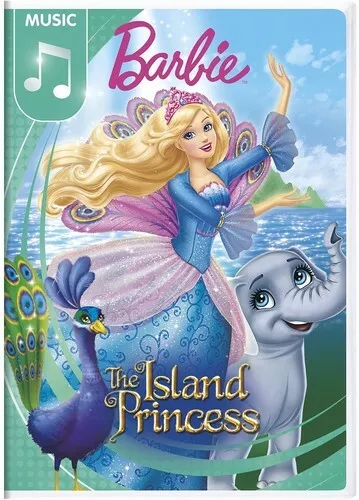 Barbie as The Island Princess (New Artwork) - DVD By Kelly Sheridan - MINT