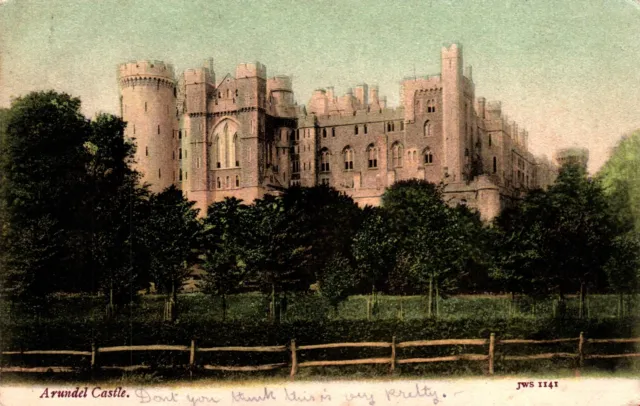 Arundel Castle Vintage Postcard JWS1141