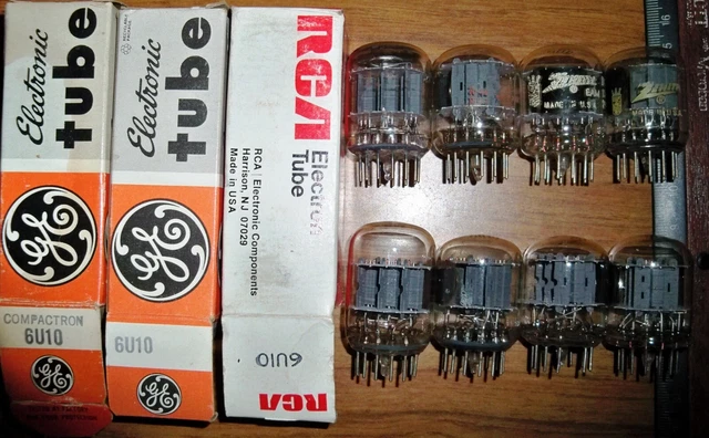 8 Strong 6U10 Tubes