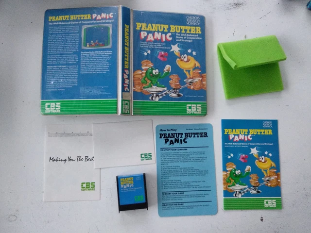 Jeu Atari XE Bug Hunt Avec Notice – Testé OK, Compatible 8-bit