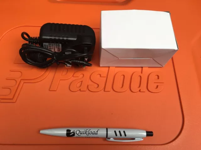 Replacement Paslode Ac/Dc Uk Mains Adapter Free Quikload Pen 24H Delivery