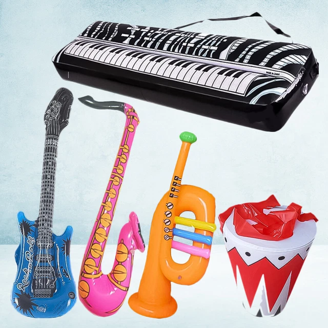 Instrumento musical inflable para niños instrumentos inflables juguete para niños pequeños