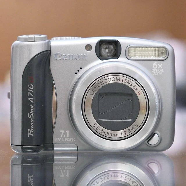 名機 動作品 Y2K 平成レトロ Canon PowerShot A710 IS Buy Canon Powershot A710 IS 7.1MP Digital Camera Online in India