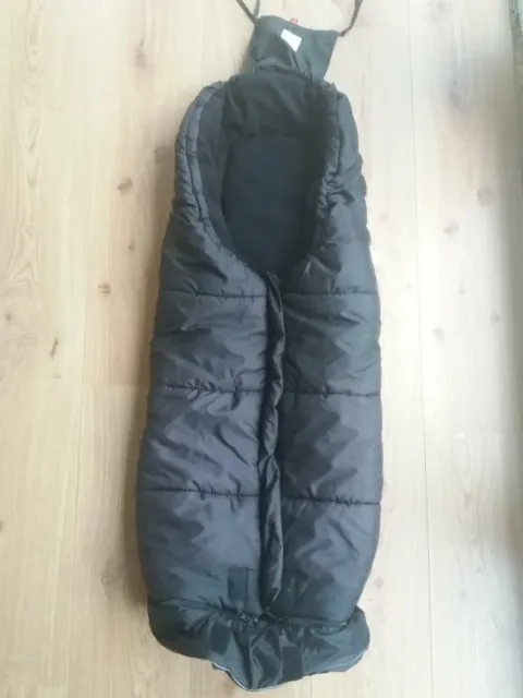 Kaiser Iglu Thermo Fleece Kinderwagen Fußsack - Schwarz  - Fußsack - Fusssack