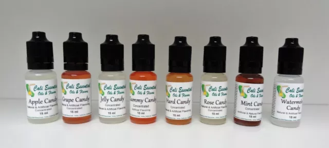 Cali Essential Oils & Flavors - Bubble Gums/Candies/Chocolates/Ice Creams /Sour