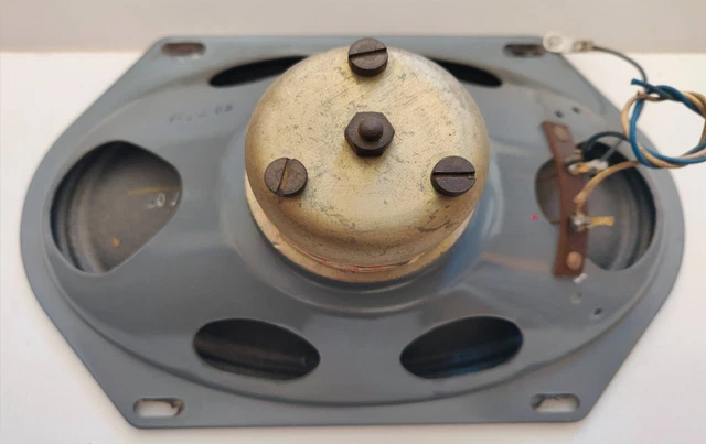 ELAC Alnico Elliptical 16 Ohm loud Speaker 50's 60's Selmer guitar Valve amp
