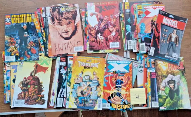 Lot of 90 comics marvel X-Men unlimited mutant X gen old man logan (4)