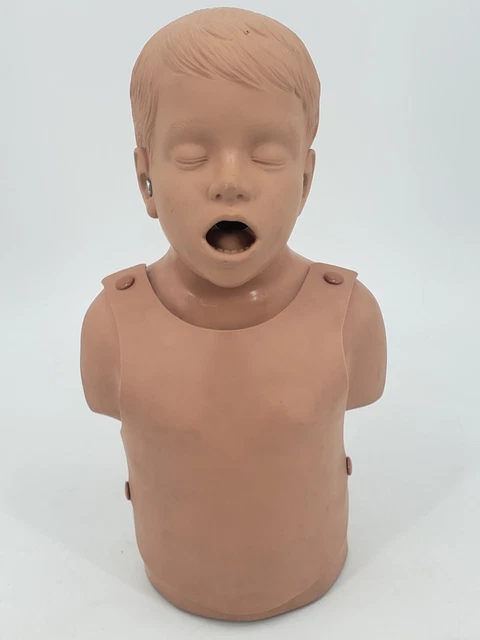 SIMULAIDS Child Training CPR Manikin Torso Nursing EMT Trainer SIMULAIDS Child Training CPR Manikin Torso Nursing EMT Trainer
