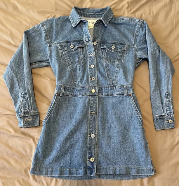 Abercrombie & Fitch Women's Denim Shirt Dress Size XS