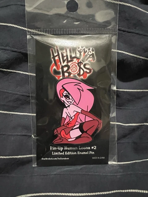 Helluva Boss Loona (Spring) Rainbow Plated Enamel Pin