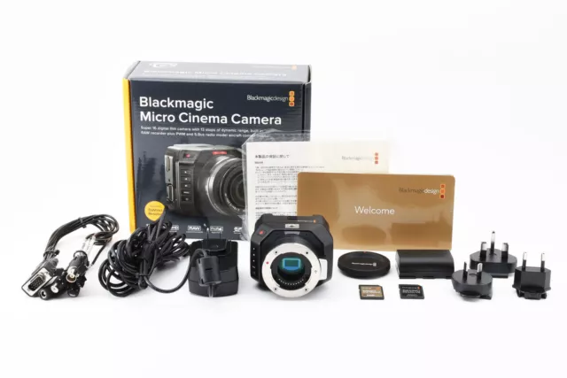 [Top MINT] Blackmagic Design Pocket Cinema Camera Micro 4/3 Lens Mount JAPAN