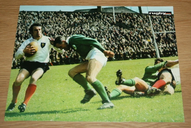 Position du joueur de l'équipe de rugby d'Écosse sur le terrain de