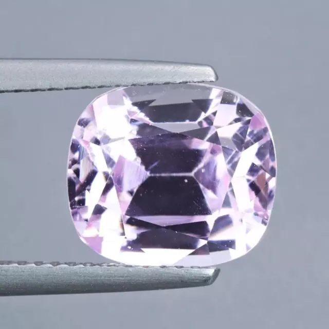 6.72Cts Natural Pink Kunzite Oval Cut Afghanistan Clean Loose Gemstone 2