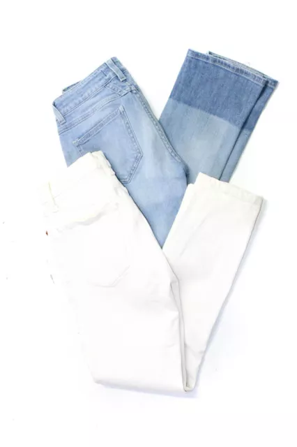 Closed Re/Done Womens Cotton Four Pocket Skinny Jeans Blue Size 25 Lot 2