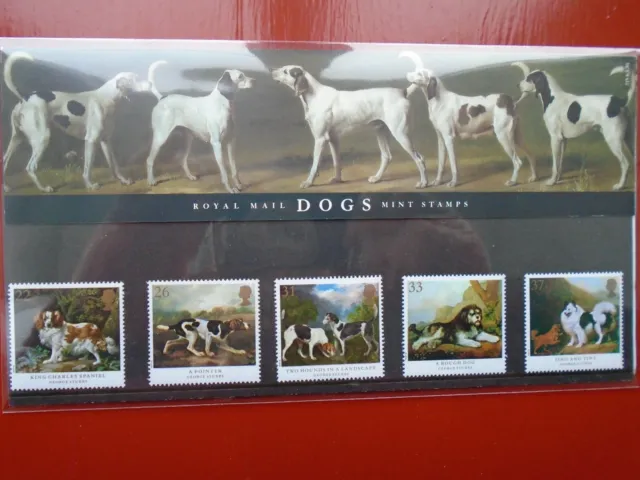 Royal Mail presentation pack No 215 Dog's 1991 complete mint