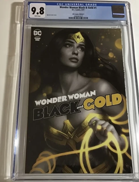 Wonder Woman Black & (and) Gold #1–CGC 9.8–Warren Louw—Trade Variant LIMITED
