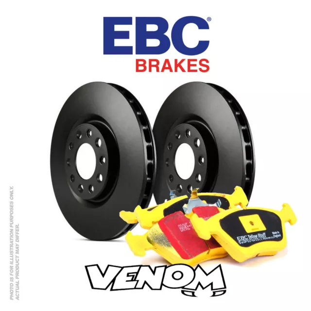 EBC Front Brake Kit Discs & Pads for Renault 11 1.4 Turbo 84-89