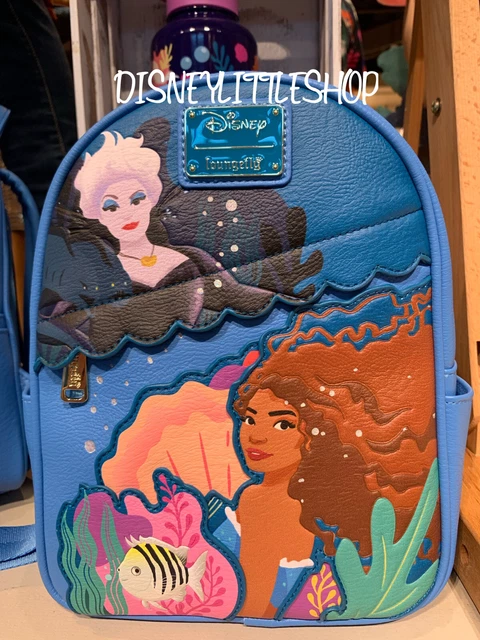 DISNEY PARKS 2023 Little Mermaid Live Action Ariel Ursula Backpack Bag 