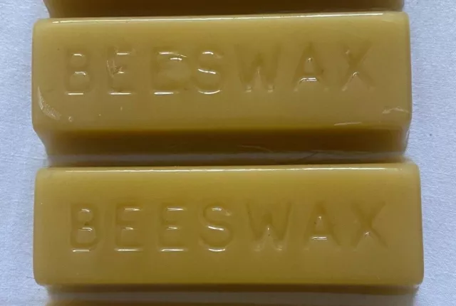 Beeswax blocks x 2 - Naturally Fragrant Beeswax for candles or cosmetics