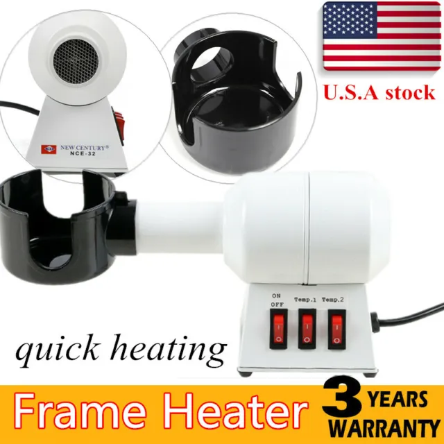 Electric Glasses Frame Warmer Powerful Hot Air Blowing Heating Quickly Evenly