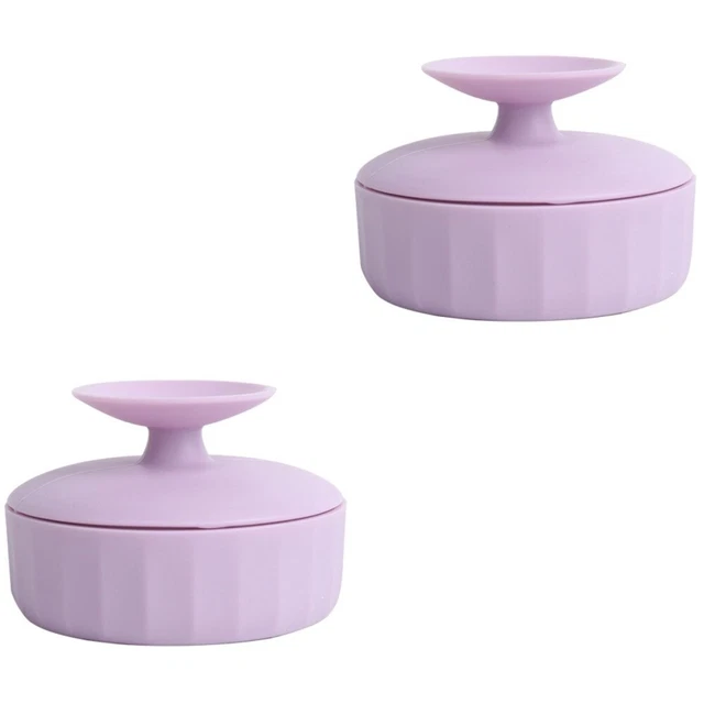 2pcs Nettoyer de brosses de maquillage portable Nettoyer pour outil de