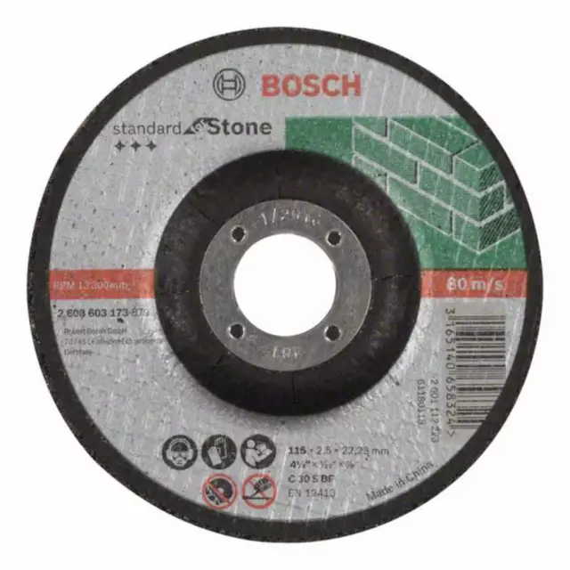 Bosch Accessories 2608603173 2608603173 Disque à tronçonner à moyeu déporté 115